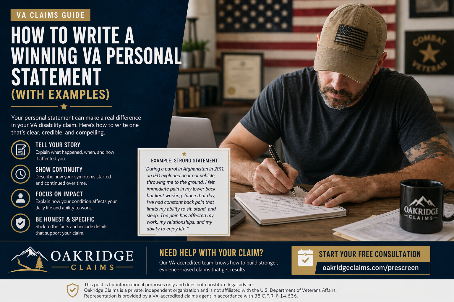 How to Write a Winning VA Personal Statement (With Examples)