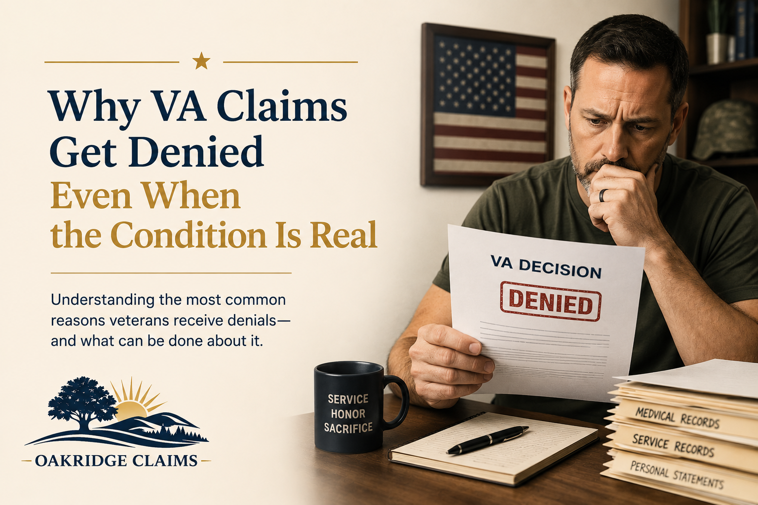 Why VA Claims Get Denied Even When the Condition Is Real