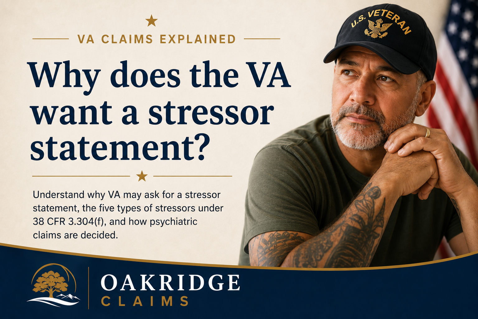Why does the VA Want a Stressor Statement?