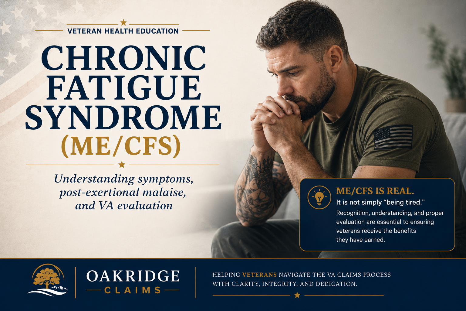 Chronic Fatigue Syndrome (ME/CFS): A Veteran Health Education Overview
