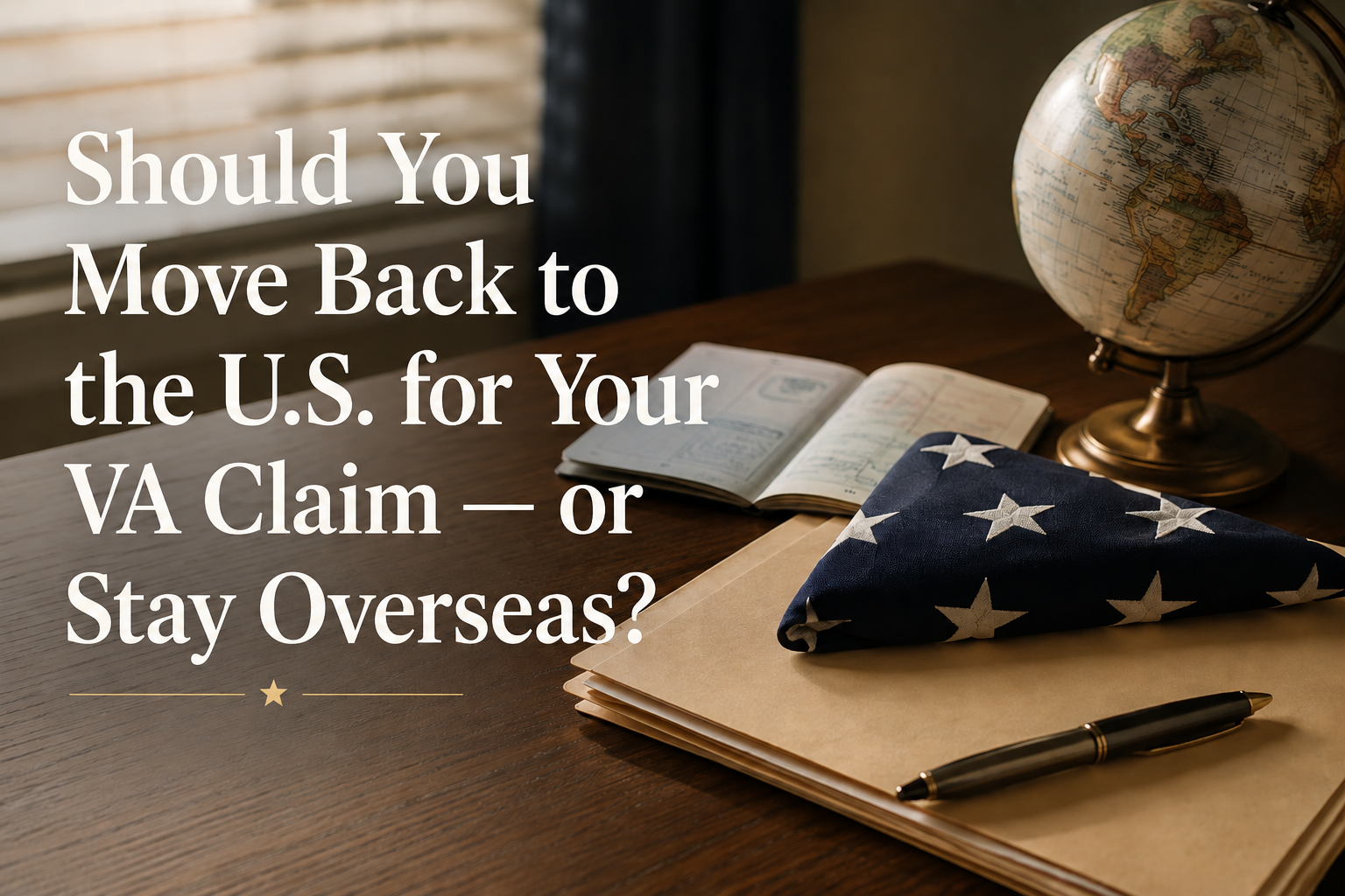 Should You Move Back to the U.S. for Your VA Claim — or Stay Overseas?